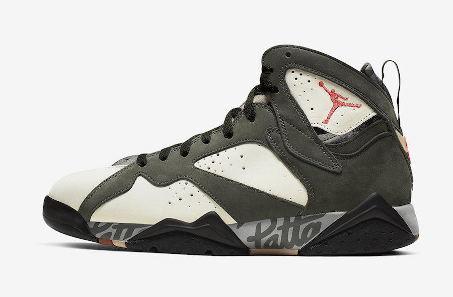 air Jordan 7,patta,发售  还有第二款配色！Patta x Air Jordan 7 全新官图抢先看！