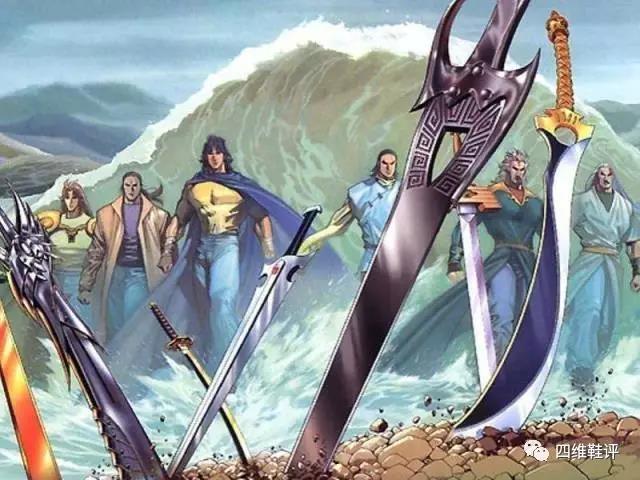 此剑由黑寒奇铁铸成,无论轻重,宽窄,长短都已臻完美,万剑之王非它莫属