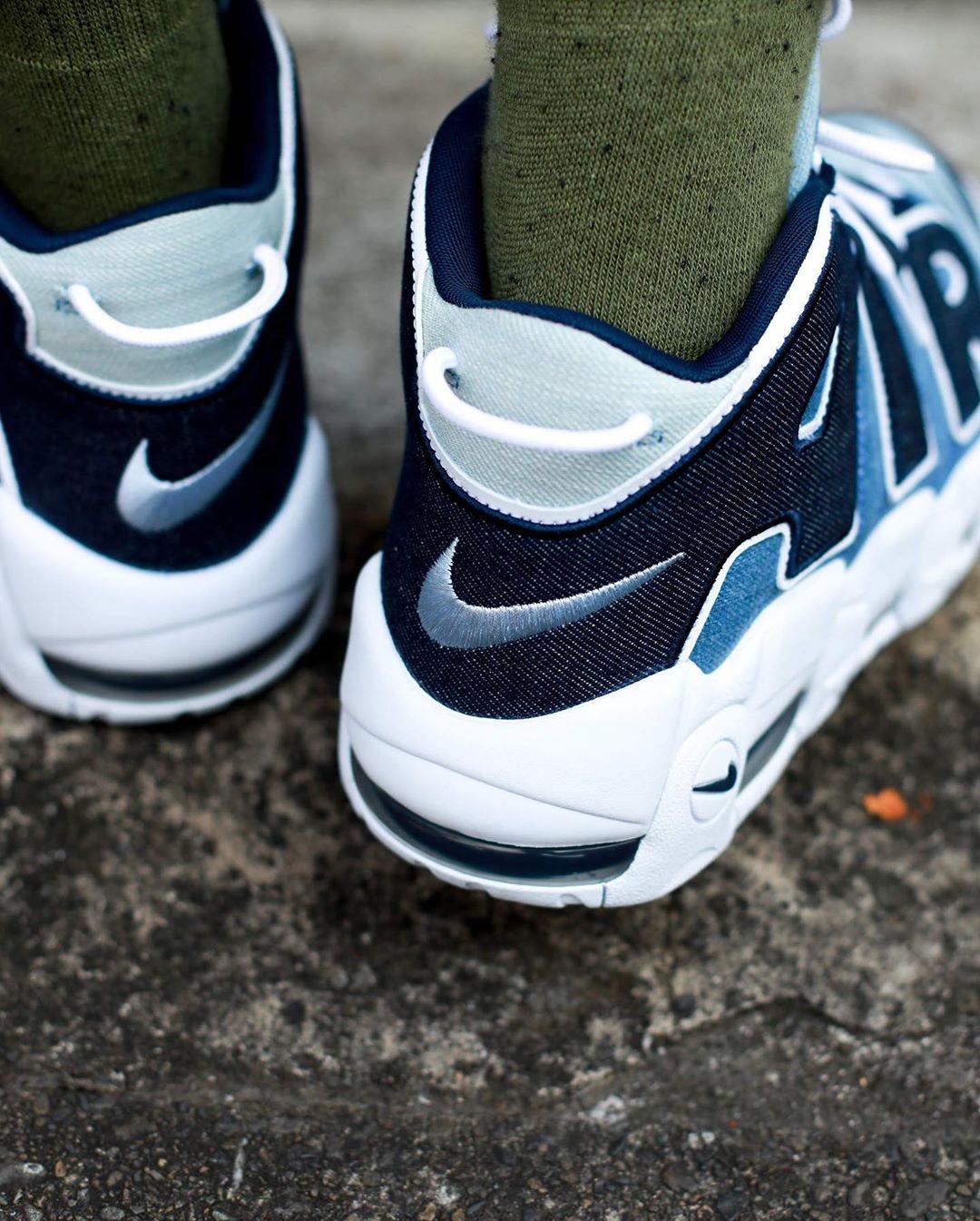 Air More Uptempo 96 QS,AIR,CJ6  单宁鞋面 + 牛仔大 AIR ！全新配色 Air More Uptempo 即将发售！