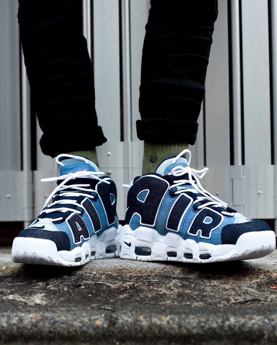 Air More Uptempo 96 QS,AIR,CJ6  单宁鞋面 + 牛仔大 AIR ！全新配色 Air More Uptempo 即将发售！