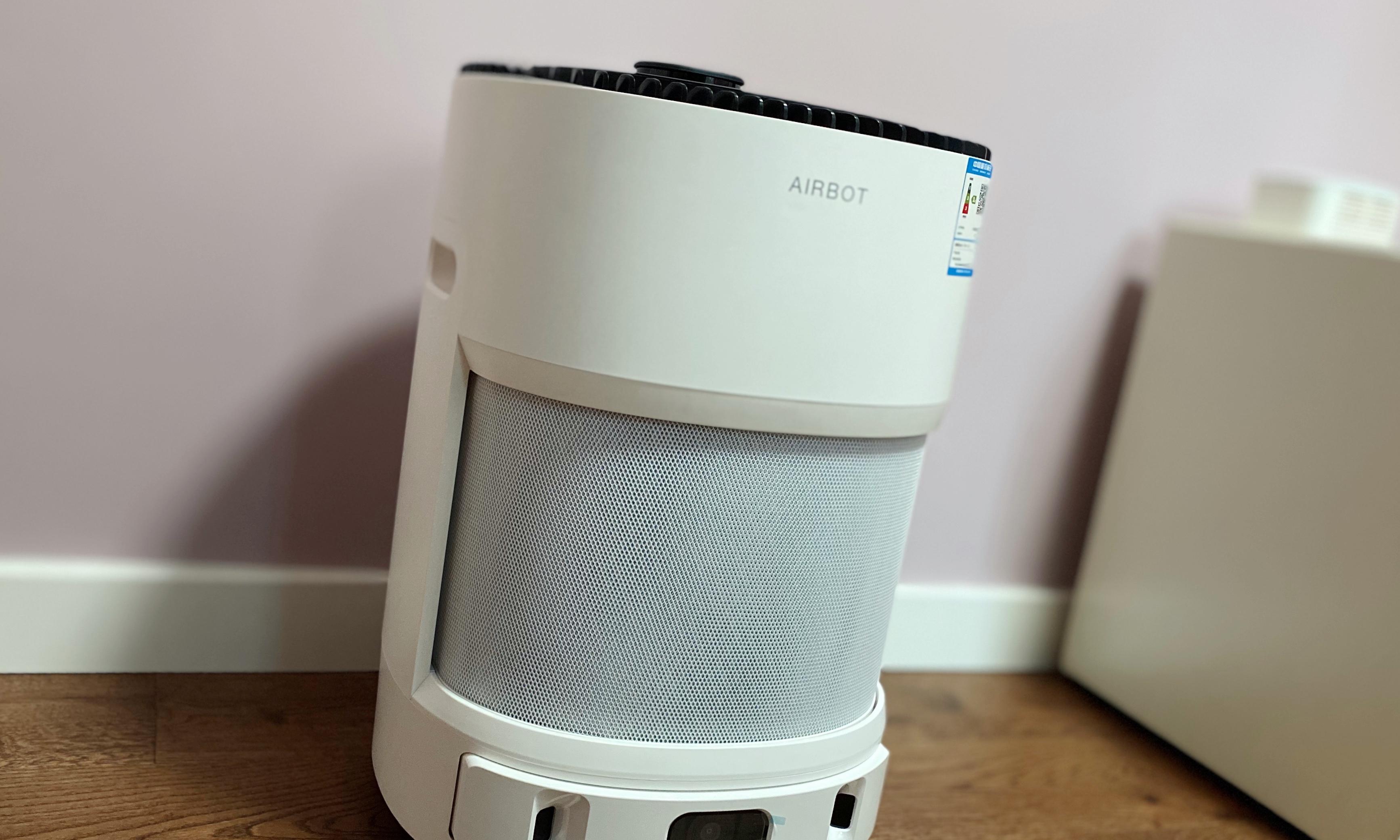 科沃斯空气净化机器人沁宝airbotandy体验物联网时代的智能空气管家