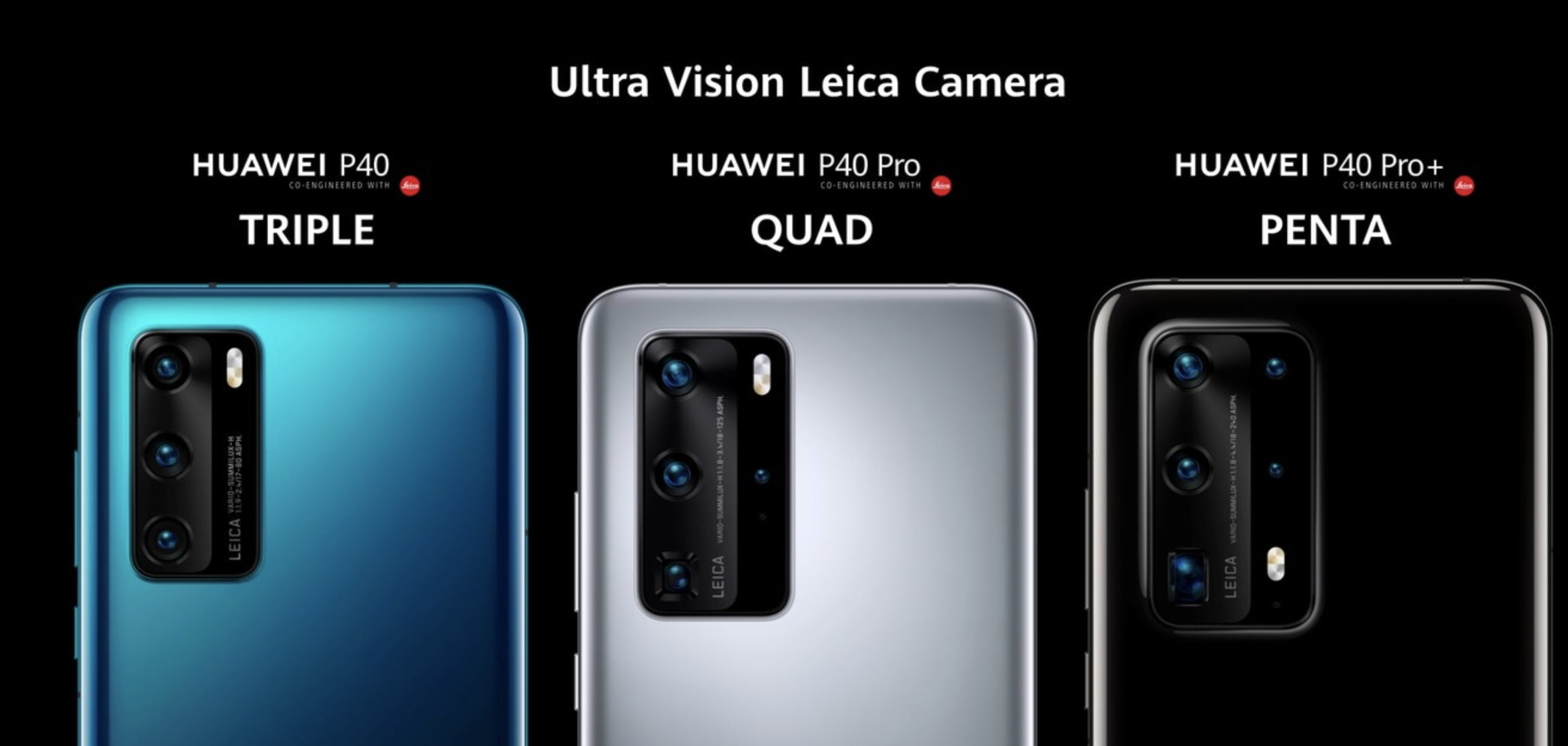 华为p40系列发布:配备曲面屏 多达五摄镜头 一流超级无线快充等