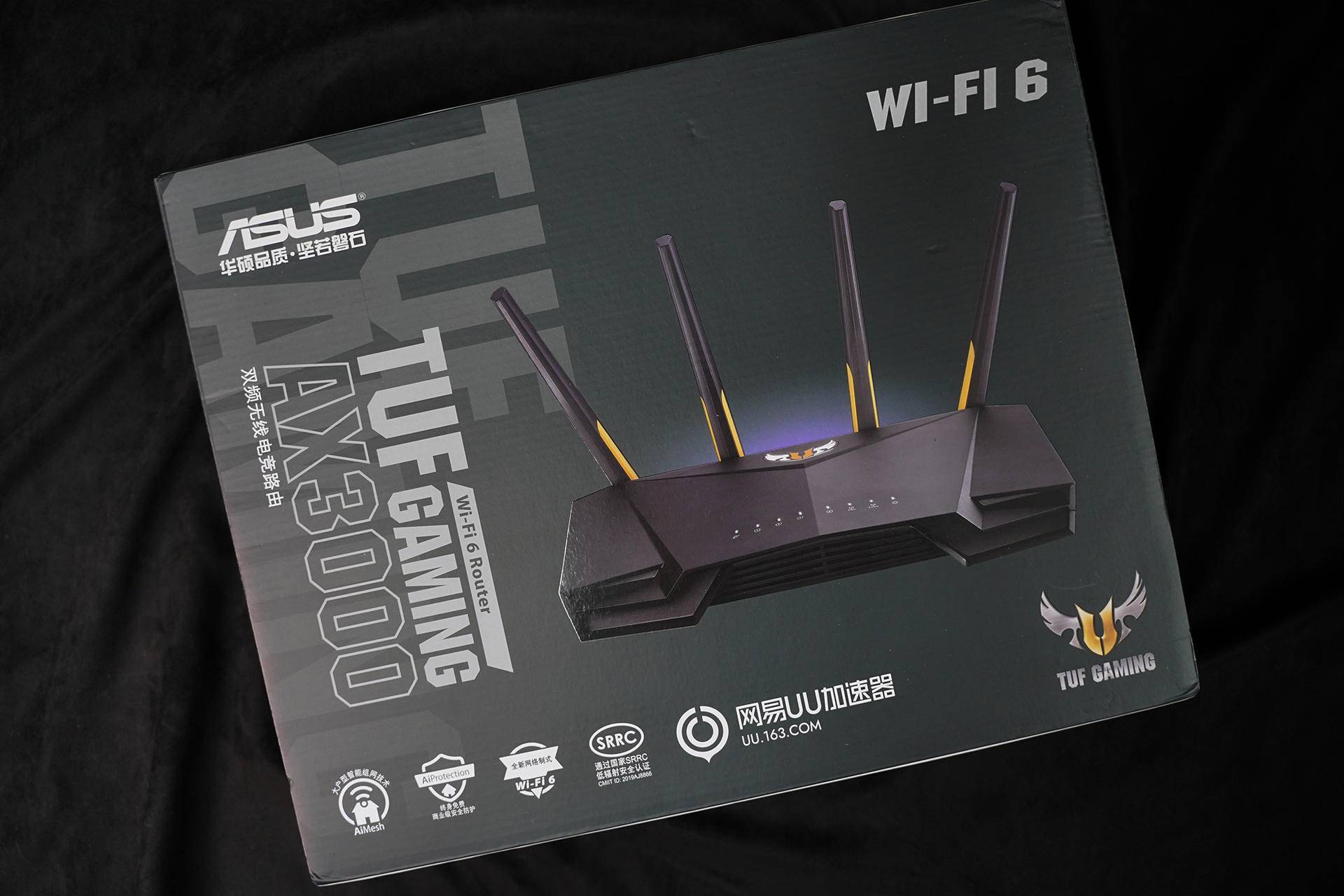 wifi6路由器初体验华硕tufax3000开箱和简评