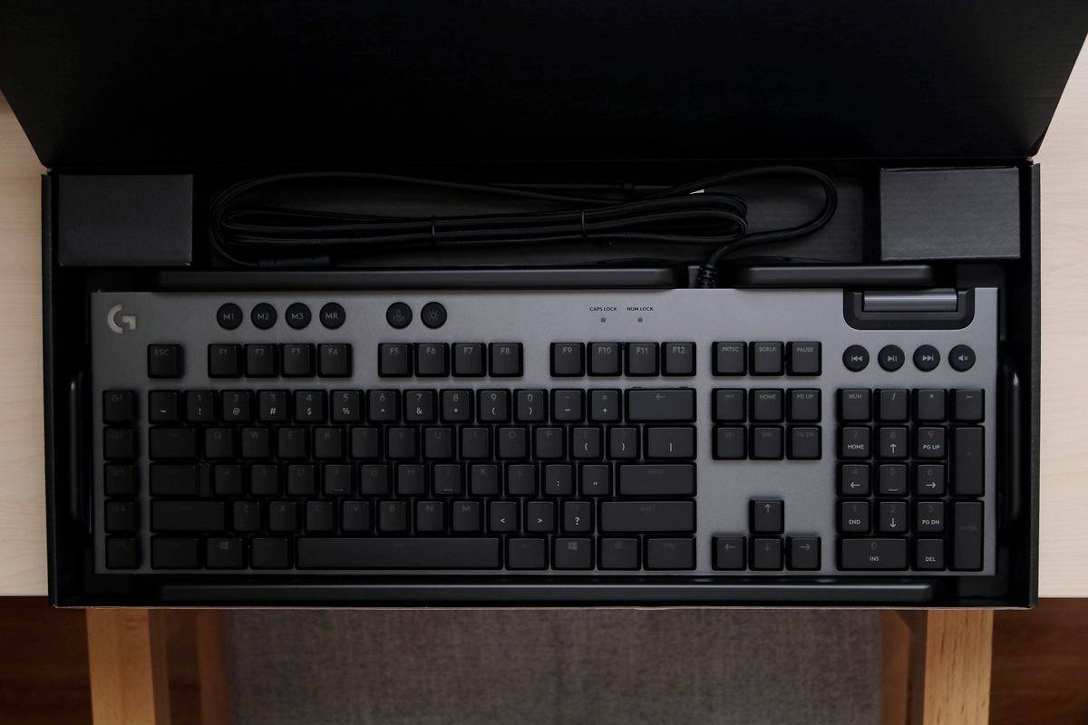 罗技g813键盘评测:只有一部iphone那么薄的机械游戏键盘