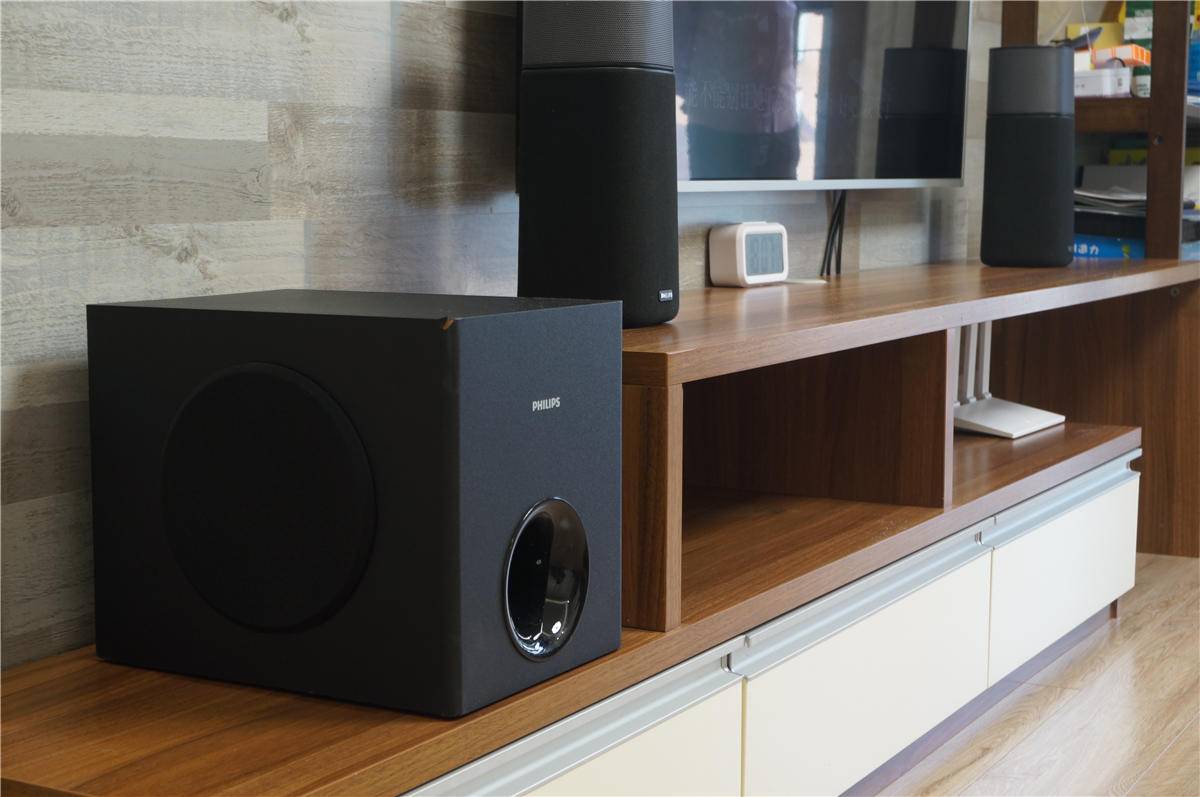 一套音响两种玩法,飞利浦css5235随需音响,入门级家庭影院体验