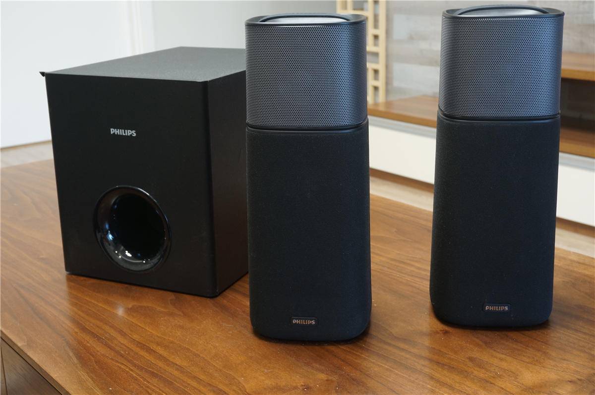 一套音响两种玩法,飞利浦css5235随需音响,入门级家庭影院体验