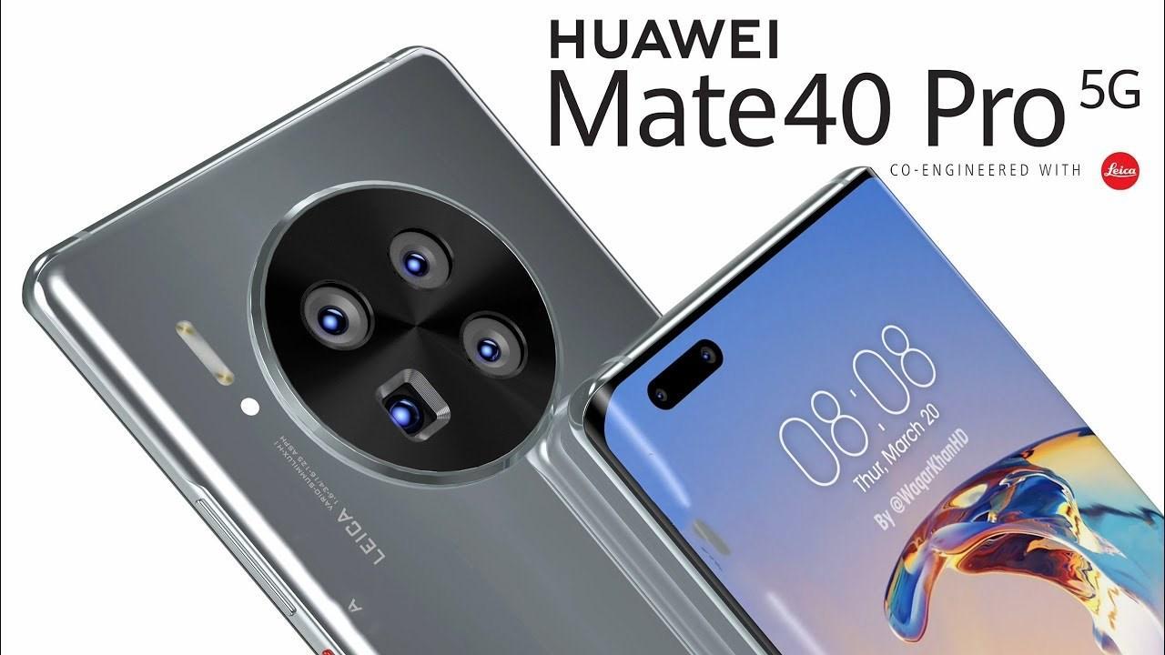 華為mate40pro概念圖:藥丸屏花灑4攝,瀑布屏依然保留