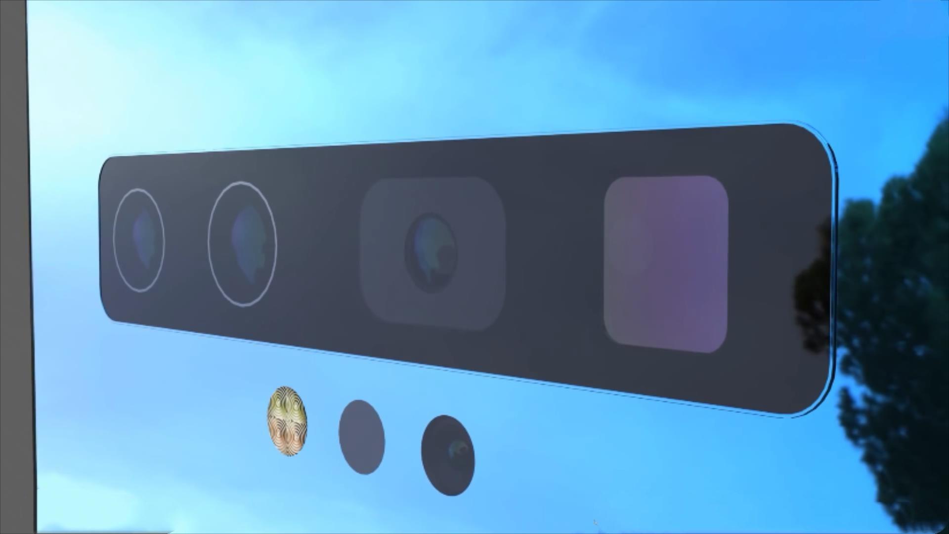 华为mate40pro概念图:后置6颗摄像头,现在攒钱还不晚