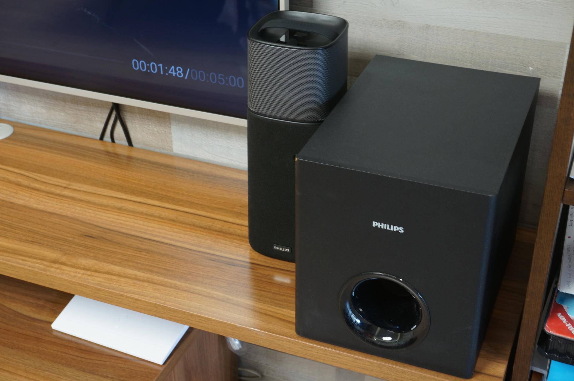 一套音响两种玩法,飞利浦css5235随需音响,入门级家庭影院体验