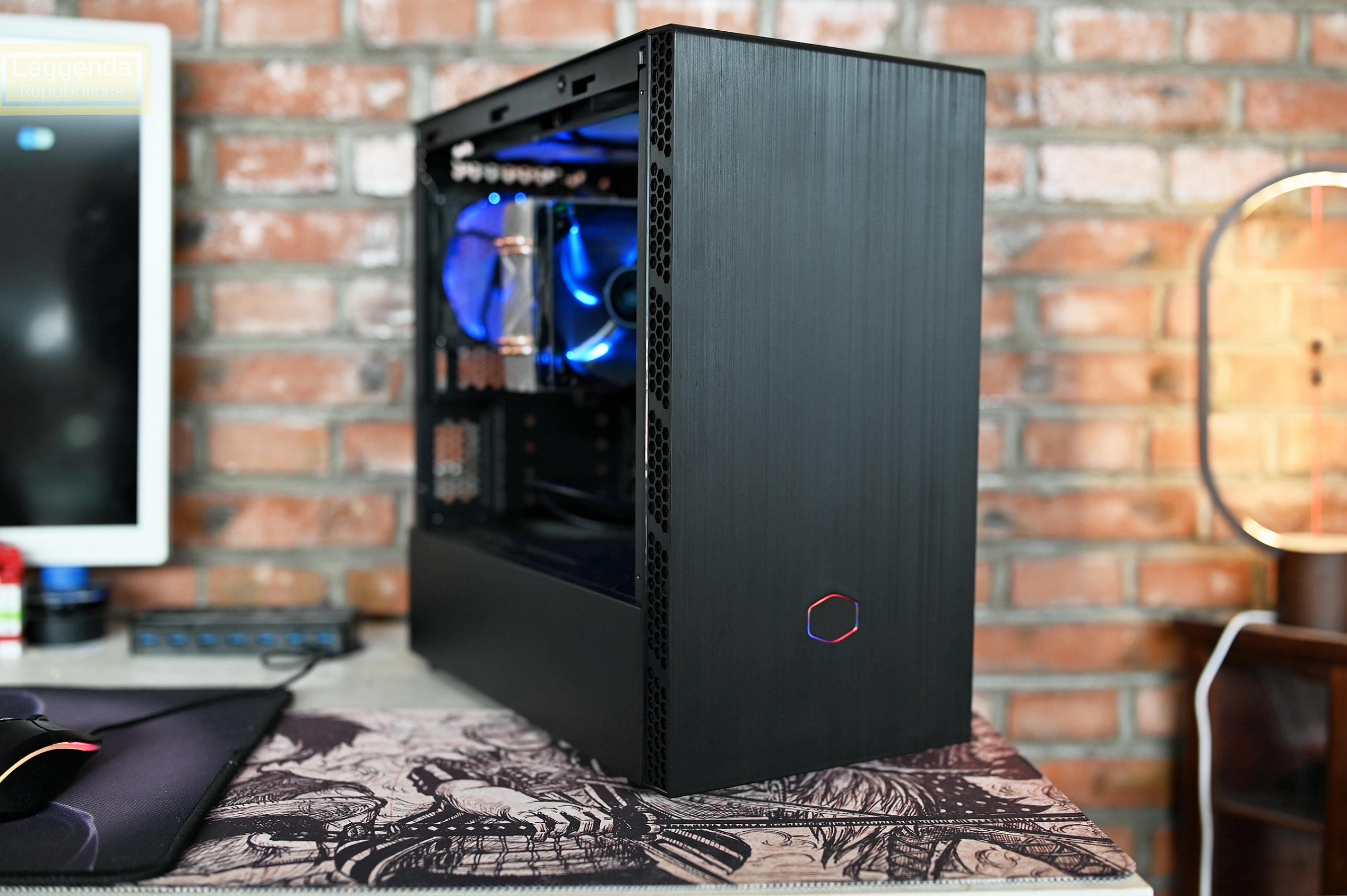 简约别致的matx小机箱酷冷至尊mb400l智瞳体验