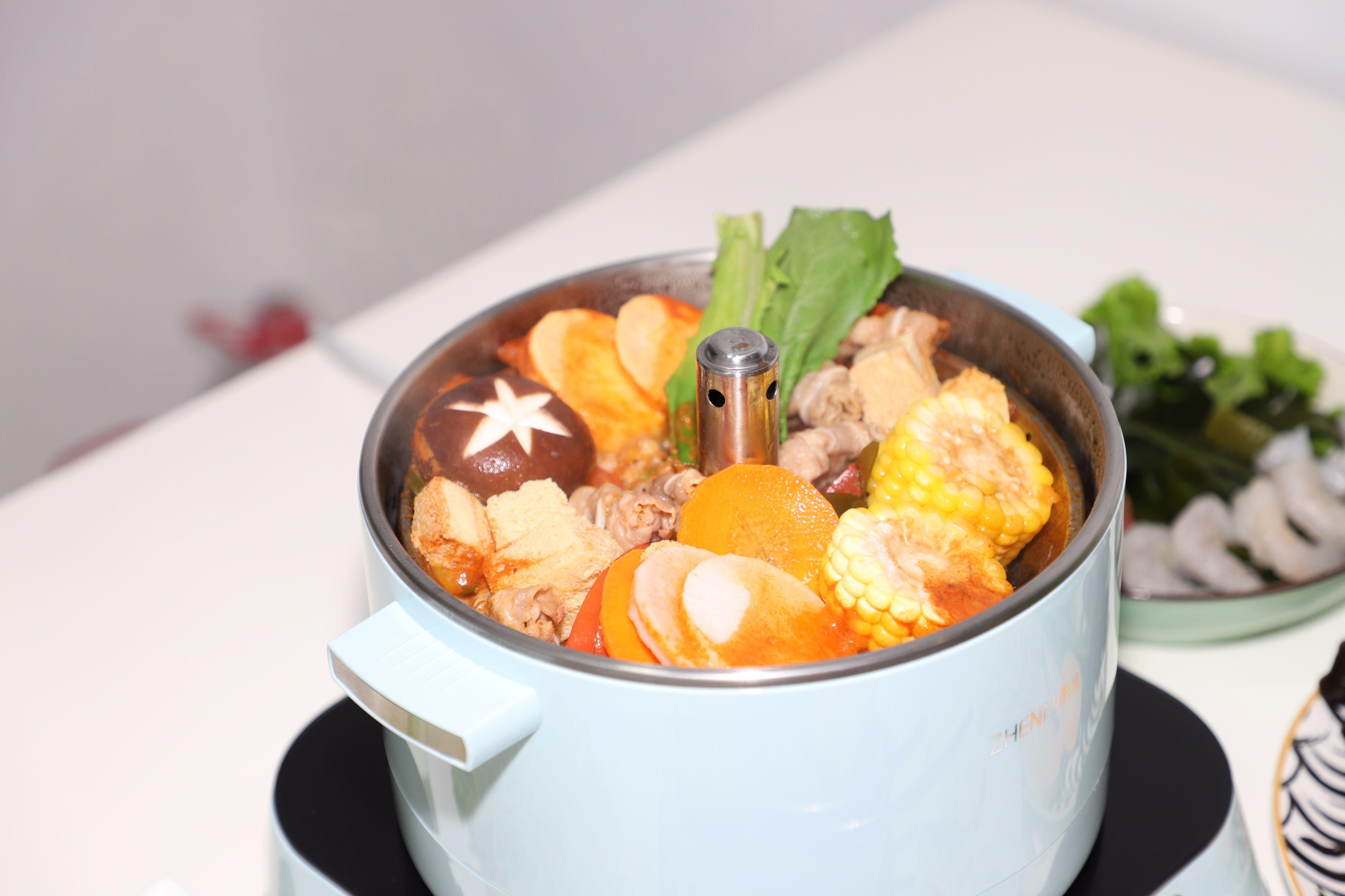 中秋吃团圆饭,我买了个升降锅吃火锅:臻米升降火锅使用指南