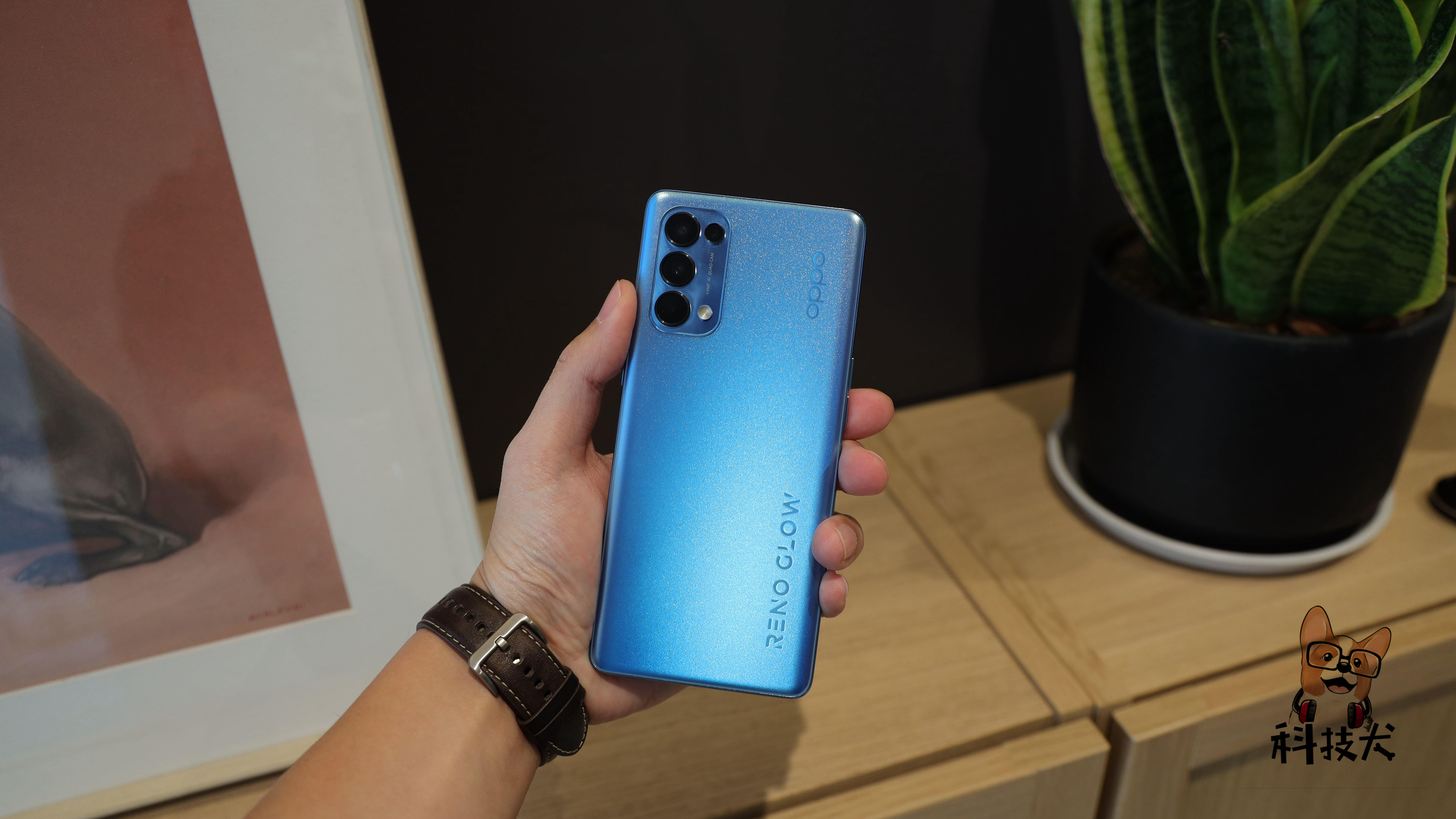 OPPO Reno5 Pro（极光蓝）开箱：星钻工艺 太美了