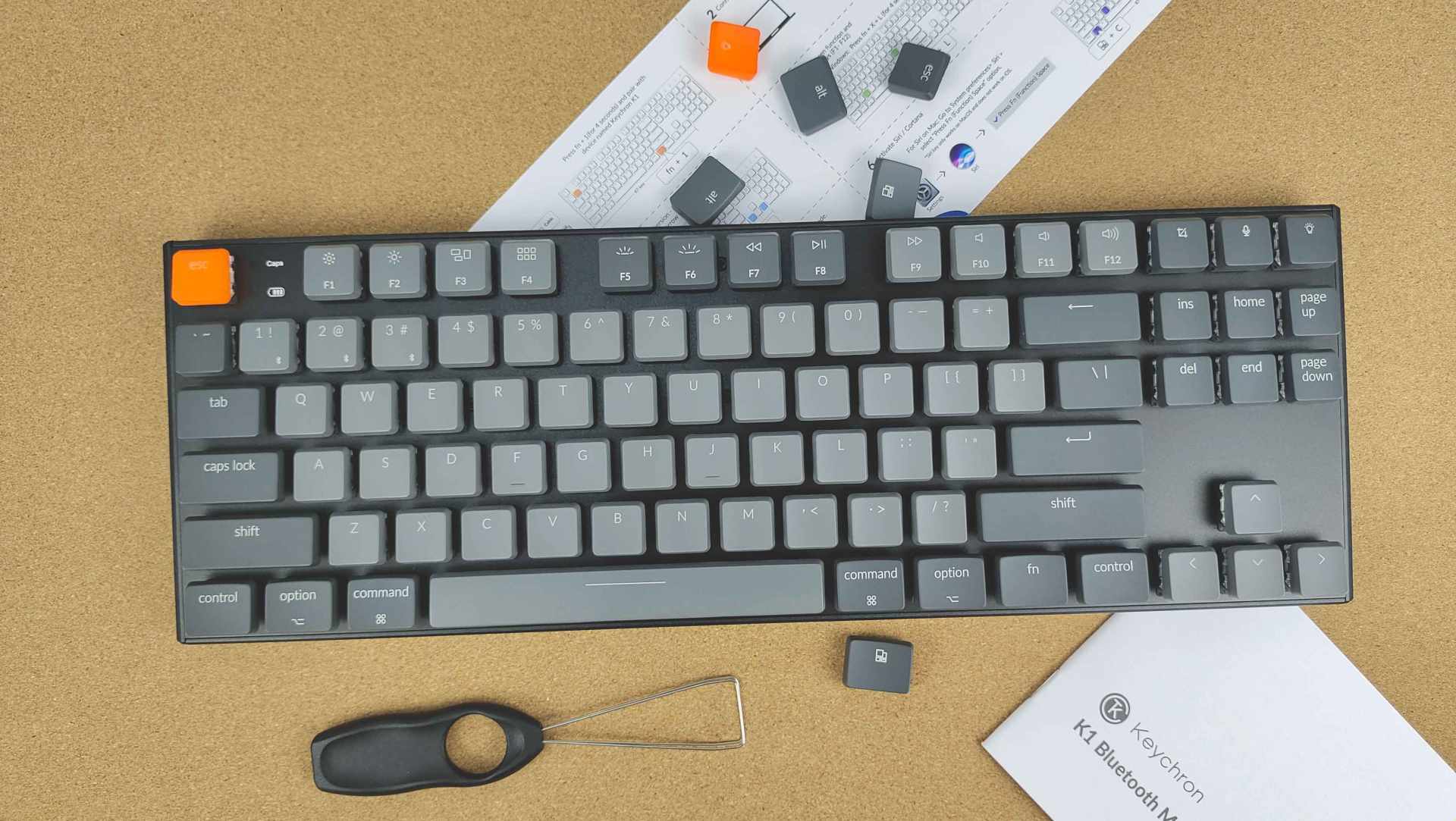 发现办公好物keychron机械键盘超静音的矮轴机械键盘