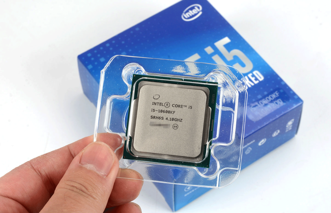 i5-10600kf(越南产,6核12线程,基础频率4.1ghz,最高加速频率4.