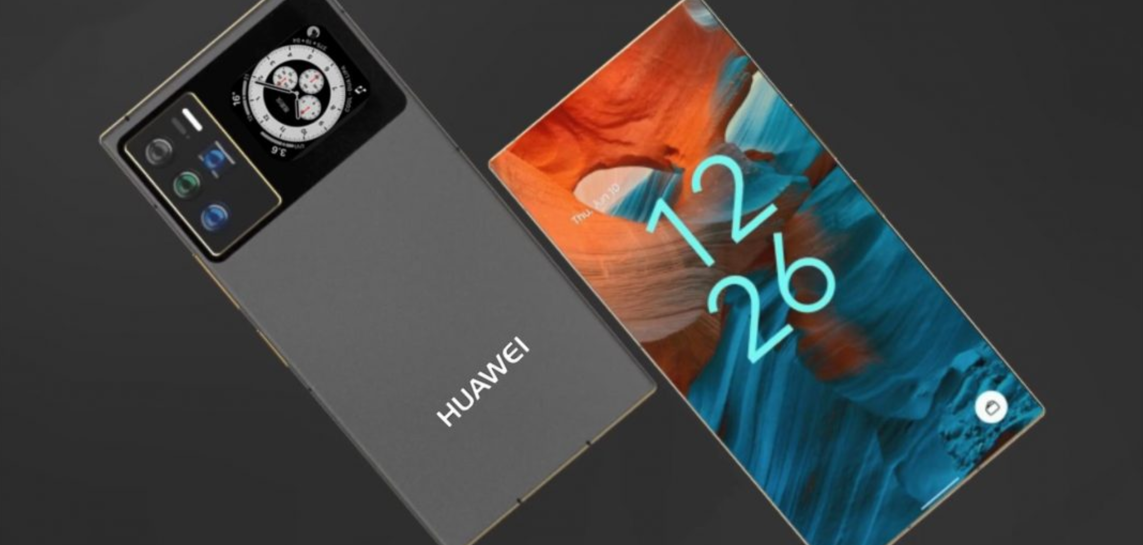 华为手机箭在弦上华为mate50全新概念渲染图曝光设计独特