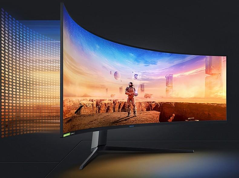 miniled49英寸巨屏三星neog9电竞显示器值得买