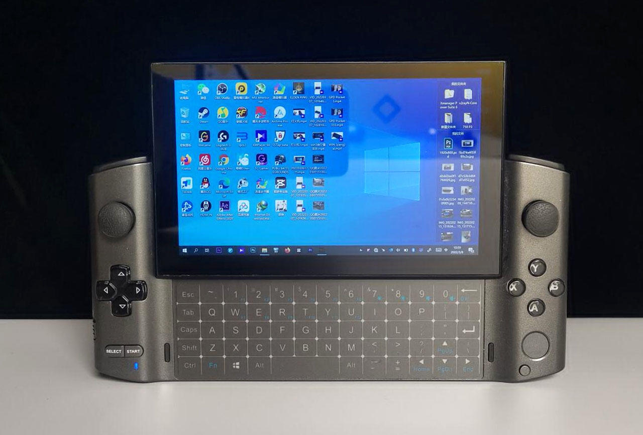 强大的随身游戏pcgpdwin3掌机3a游戏轻松玩