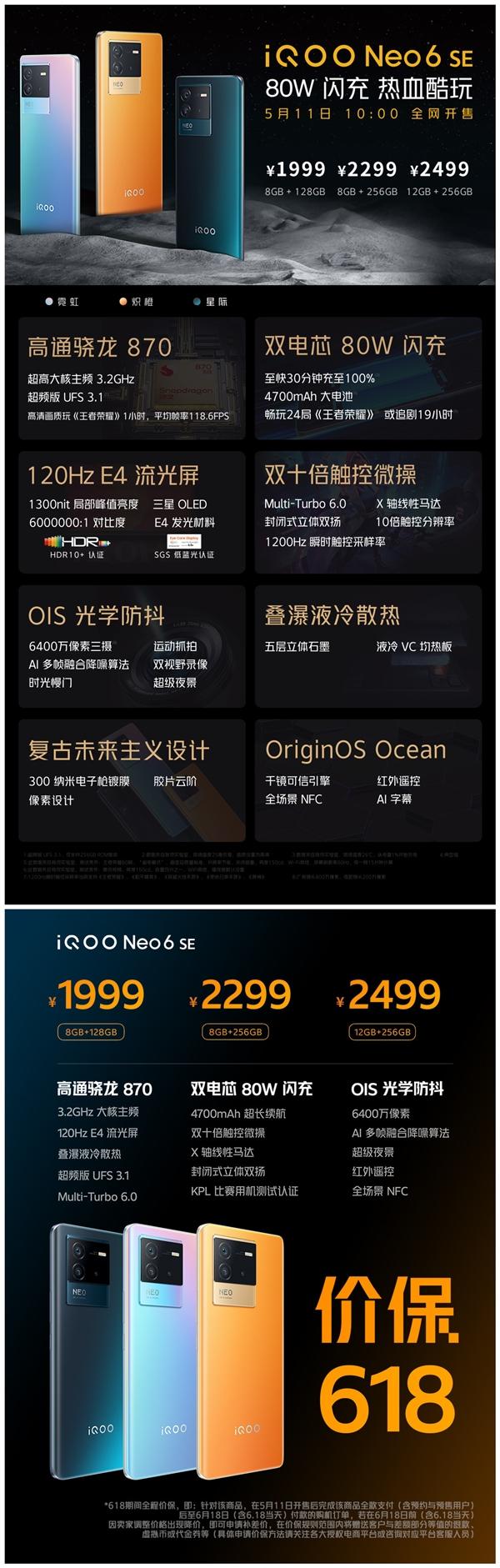 iphone14没有mini版一图了解保价618版iqooneo6se