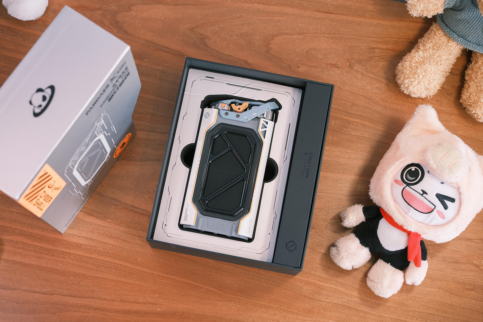 魅族PANDAER×猫王XOG白金独角兽赛博音箱,双48mm单元,震撼低频-识物