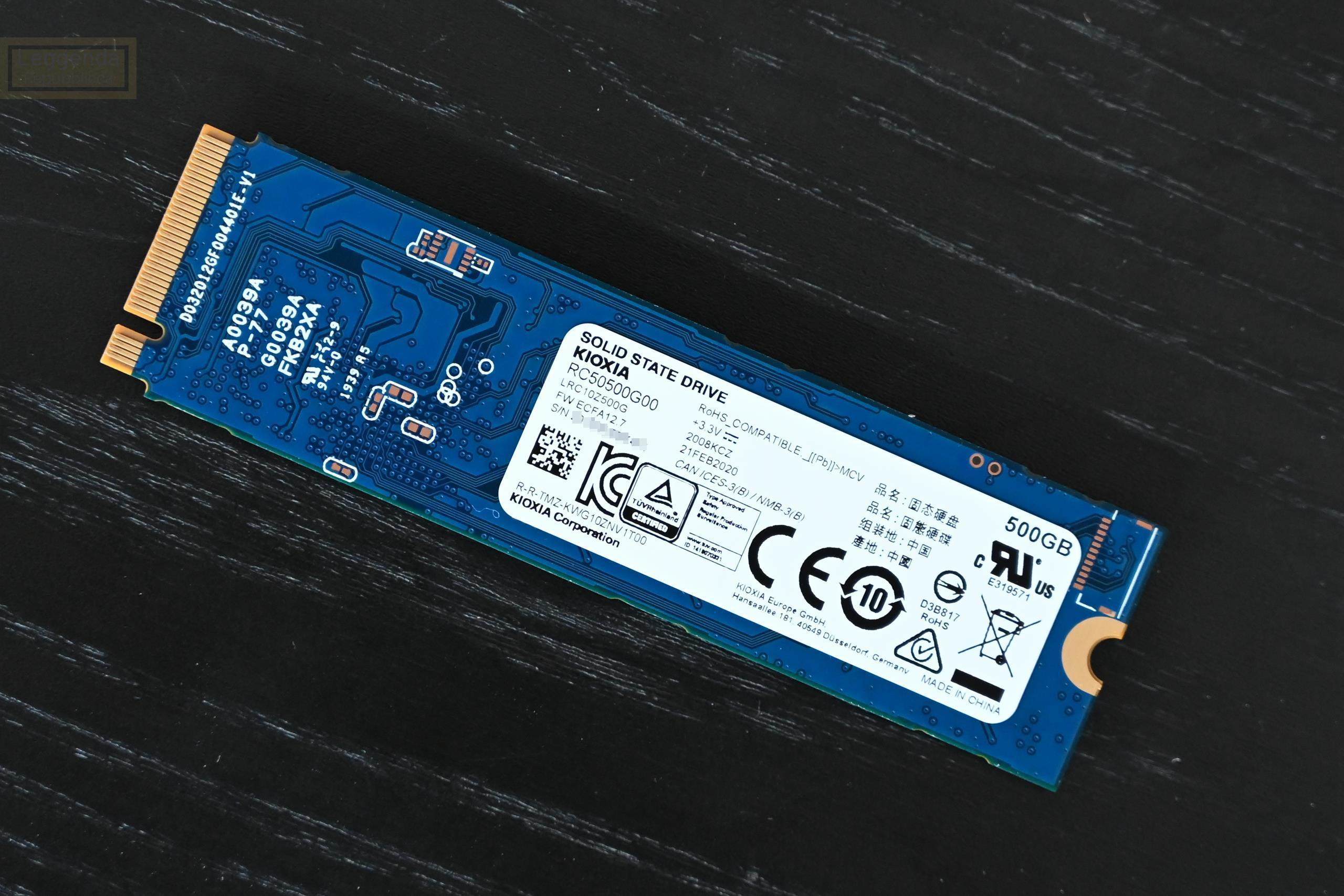 稳定耐用的中端NVMe硬盘，用铠侠（东芝存储）RC10为生活提速